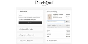 Pamela Card coupon code