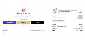 Birch & Wilde Limited coupon code