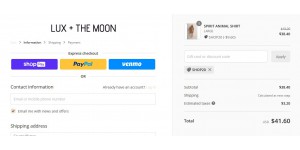 Lux & the Moon coupon code