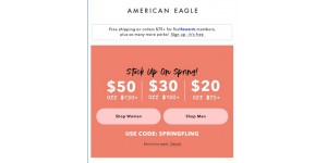 American Eagle coupon code