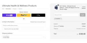 Ultimate Health Products coupon code