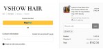 V Show Hair discount code