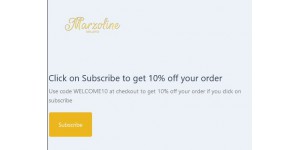 Marzoline coupon code