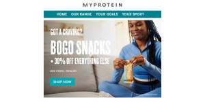 Myprotein coupon code