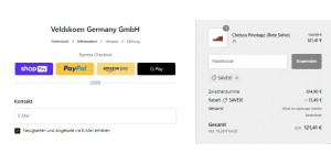 Veldskoen Germany Gmbh coupon code