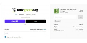 Little Green Dog coupon code