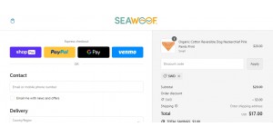 Seawoof Inc coupon code