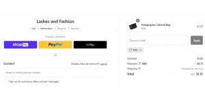 Lashes and Fashion coupon code
