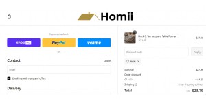 Homii coupon code