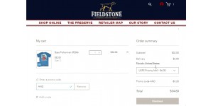 Fieldstone coupon code