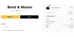 Bond And Mason coupon code