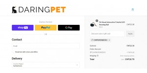 Daring Pet coupon code