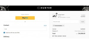 Hunter Board coupon code