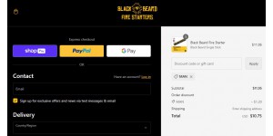 Black Beard Fire Starters coupon code