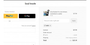 Soul Insole coupon code