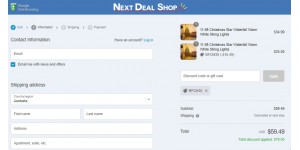 Next Deal Shop coupon code