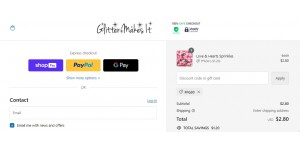 Glitter Makes It coupon code