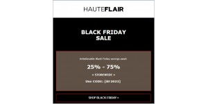Haute Flair coupon code
