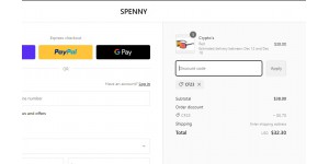SPENNY coupon code