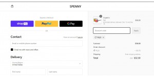 SPENNY coupon code