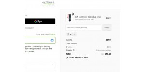 Orthera coupon code