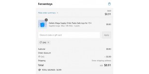 Ferventoys coupon code