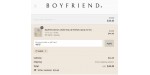 Boyfriend discount code