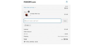 Fodory Food Story coupon code