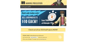 Manning Publications coupon code