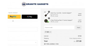 Granite Gadgets coupon code