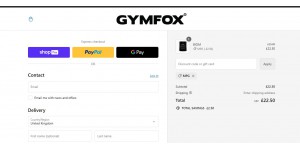 Gymfox coupon code