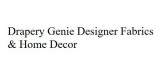Drapery Genie Designer Fabrics and Home Decor