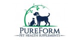 Pureform Pet Health Supplements