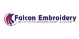 Falcon Embroidery