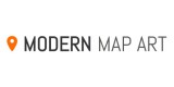 Modern Map Art