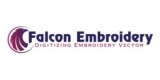 Falcon Embroidery