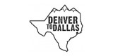 Denver To Dallas