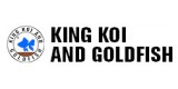 King Koi and Goldfish