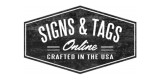 Signs and Tags Online