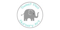 Sweet Pea Nursery Art