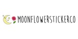 Moon Flower Stickers