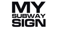 My Subway Sign