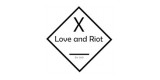 Love and Riot Clothing