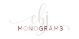 Cbj Monograms