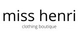Miss Henri Clothing Boutique