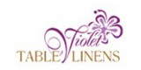 Violet Table Linens