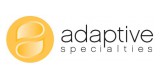 Adaptive Specialties