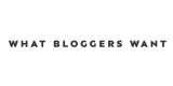 What Bloggers Want