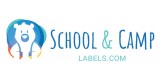 School And Camp Labels