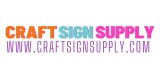 Craft Sign Supply